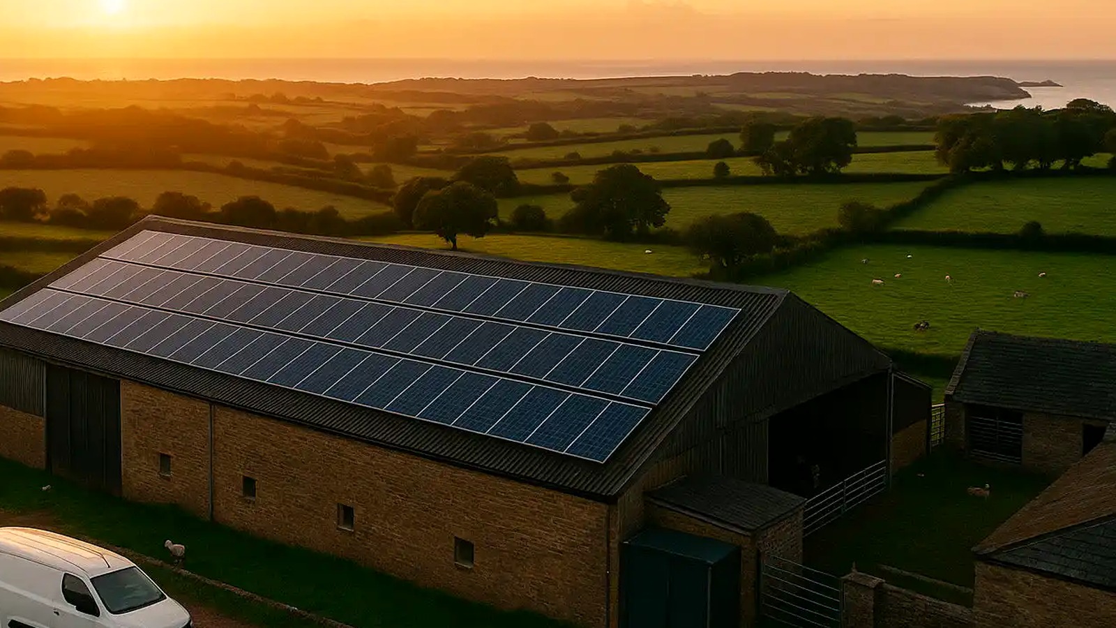 Agricultural energy monitoring and metering
