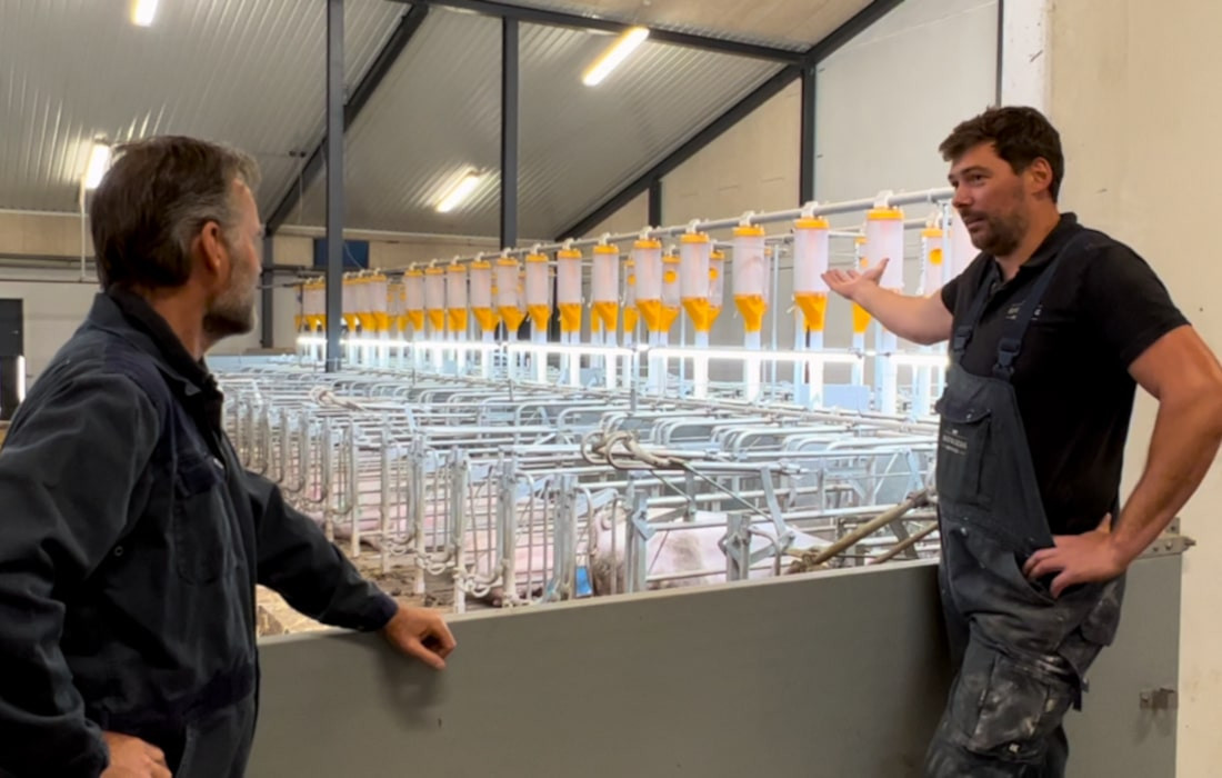 Modern agricultural electrical and control installation